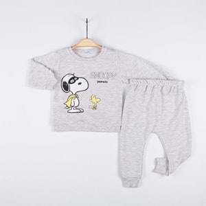 Baskılı 2 Li Sweatshirt Takım - ENEN0001045