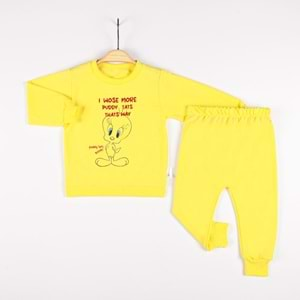 Baskılı 2 Li Sweatshirt Takım - ENEN0001046